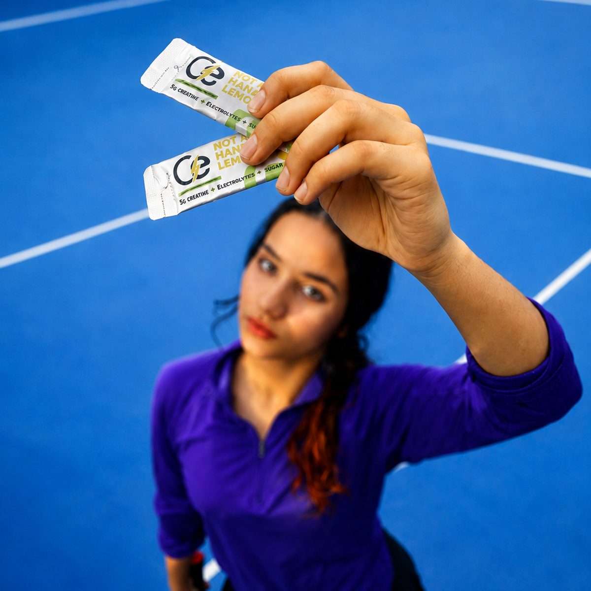 Courtside, one stick before you play